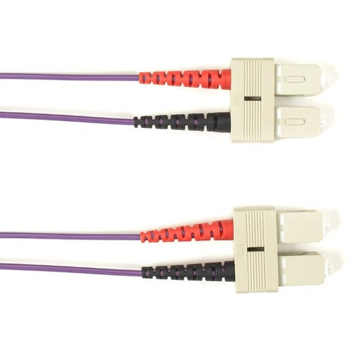 Black Box Fiber Optic Duplex Patch Network Cable Focmr62-002M-Scsc-Vt
