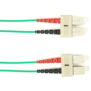 Black Box Fiber Optic Patch Network Cable Focmrsm-003M-Scsc-Gn