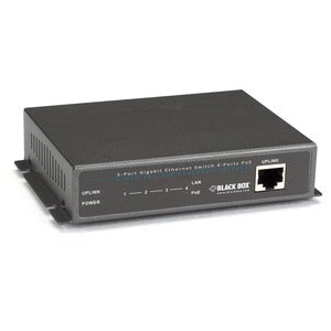 Black Box Lpb1200 Series Gigabit Ethernet Switch - Poe, 5-Port