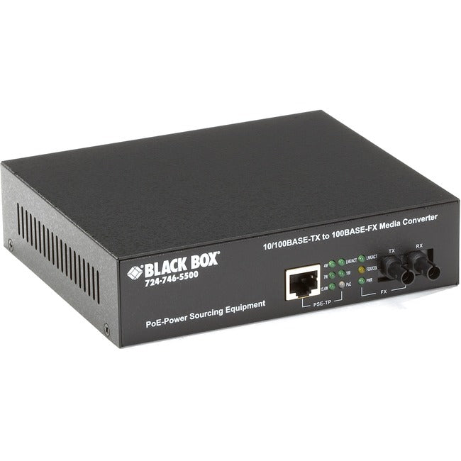 Black Box Poe Pse Media Converter