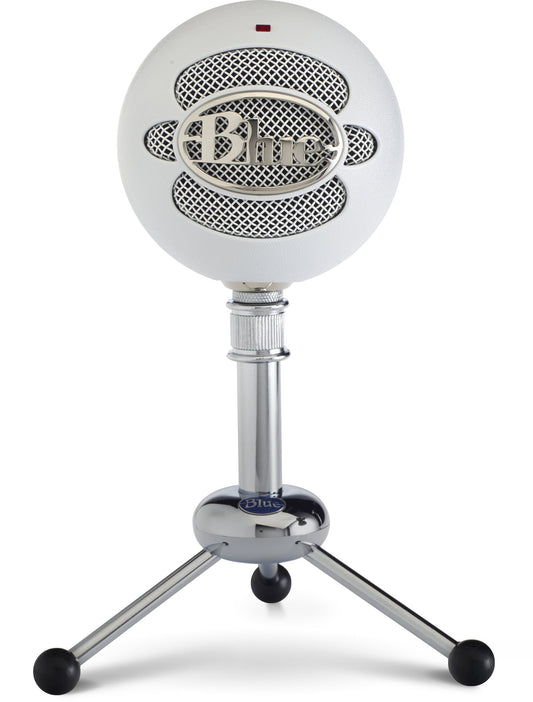 Blue Microphones Blue Snowball Usb Microphone White Studio Microphone