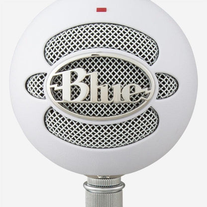 Blue Microphones Blue Snowball Usb Microphone White Studio Microphone