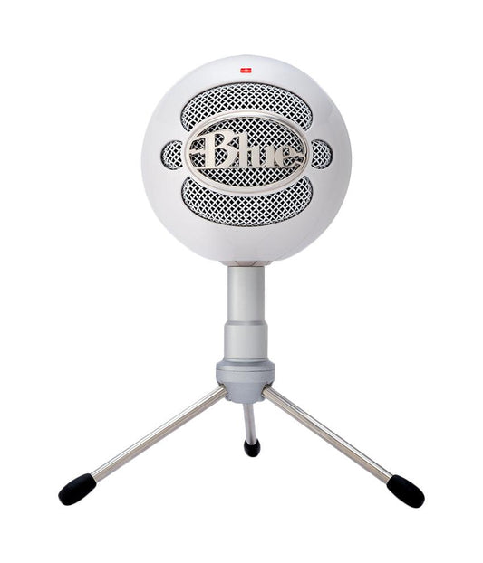 Blue Microphones Blue Snowball Ice Usb Mic White Pc Microphone