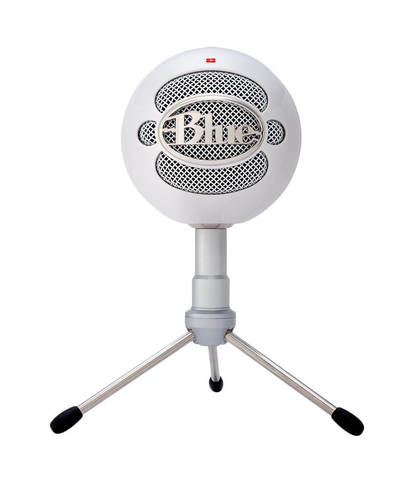 Blue Microphones Blue Snowball Ice Usb Mic White Pc Microphone