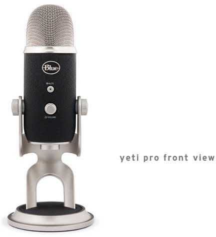 Blue Microphones Yeti Pro Black, Silver Notebook Microphone