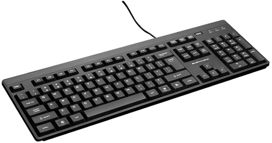Bluediamond Gdkb01 Connect Basic, English Usb Keyboard - For Pc - Spill Proof - Easy Connect And Use - Ergonomic