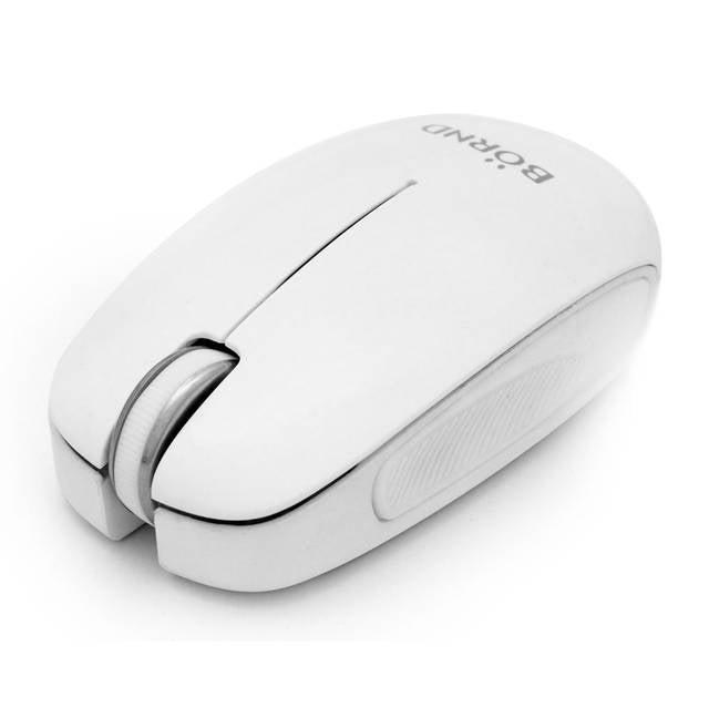 Bornd C100 Wireless Bluetooth 3.0 Optical Mouse (White)