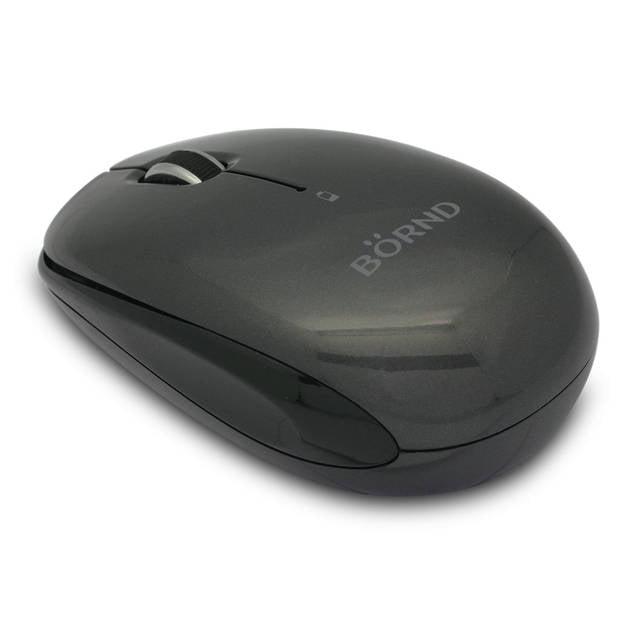 Bornd C170B Wireless Bluetooth 3.0 Optical Mouse (Black)