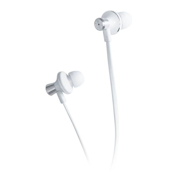 Bornd S630 Wired 3.5Mm In-Ear Stereo Earphone W/ Microphone (White)
