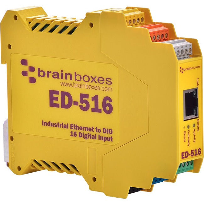 Brainboxes Controller Brainboxes - Ethernet To 16 Digital Inputs + Rs485 Gateway ED-516 ...