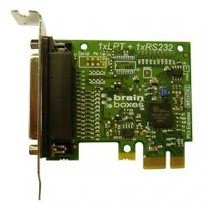 Brainboxes Parallel Port Printer Low Profile Pci Express Card