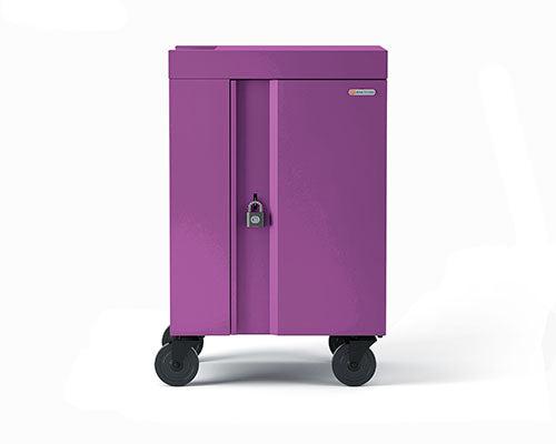 Bretford Cube Cart Mini Portable Device Management Cart Violet