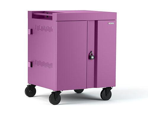 Bretford Cube Cart Portable Device Management Cart Violet