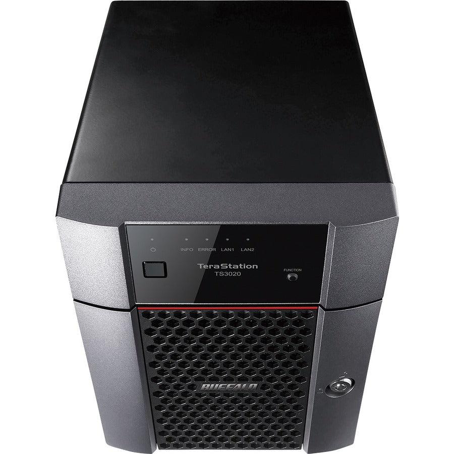 Buffalo Terastation Ts3420Dn0802 Nas/Storage Server Rack (1U) Ethernet Lan Black Al214