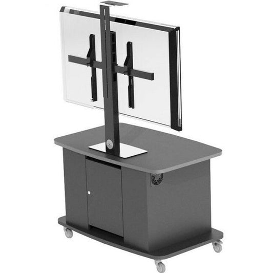 C2736 Monitor Cart And Pm2-S,Single Monitor Mount For 37-60 Mntr