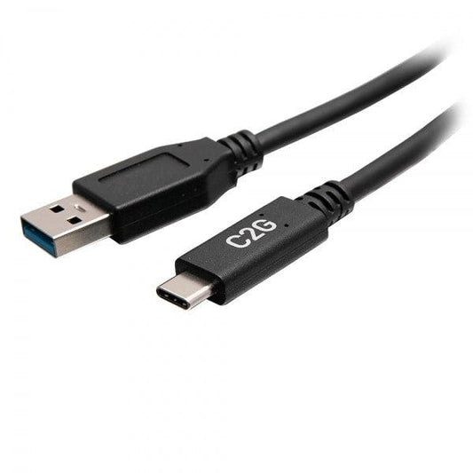 C2G 0.3M (1Ft) Usb-C® Male To Usb-A Male Cable - Usb 3.2 Gen 1 (5Gbps)