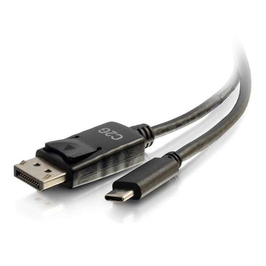 C2G 0.3M Usb-C To Displayport™ Adapter Cable 4K 30Hz - Black