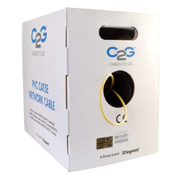 C2G 1000Ft Cat5E Utp Networking Cable Yellow 304.5 M U/Utp (Utp)