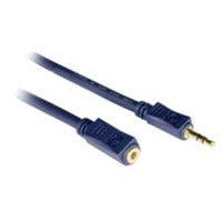 C2G 100Ft Velocity™ 3.5Mm Stereo Audio Extension Cable M/F Audio Cable 30.5 M Blue