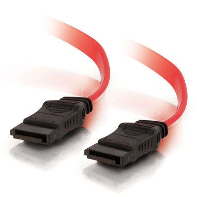 C2G 10191 Sata Cable 0.15 M Red