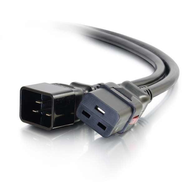 C2G 10367 Power Cable Black 3.04 M C20 Coupler C19 Coupler
