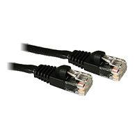 C2G 10Ft Cat5E 350Mhz Snagless Patch Cable Black Networking Cable 3 M