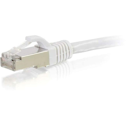 C2G-10Ft Cat6 Snagless Shielded (Stp) Network Patch Cable - White