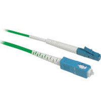 C2G 10M Lc/Sc Plenum-Rated 9/125 Simplex Single Mode Fiber Patch Cable Fibre Optic Cable Green