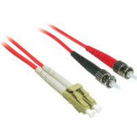C2G 10M Lc/St Duplex 62.5/125 Multimode Fiber Patch Cable Fibre Optic Cable Red