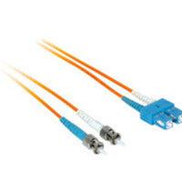 C2G 10M Sc/St Duplex 50/125 Multimode Fiber Patch Cable Fibre Optic Cable Orange