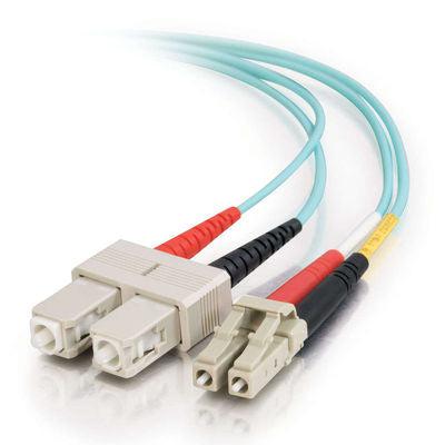 C2G 11008 Fibre Optic Cable 5 M Lc Sc Blue