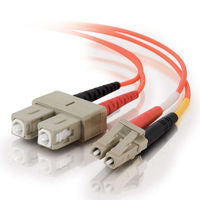 C2G 11046 Fibre Optic Cable 5 M Lc Sc Orange