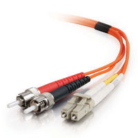 C2G 11054 Fibre Optic Cable 1 M Lc St/Bfoc Orange