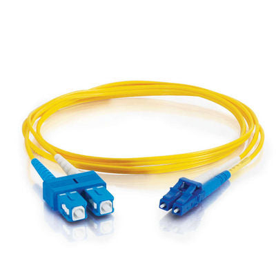 C2G 11187 Fibre Optic Cable 1 M Lc Sc Yellow