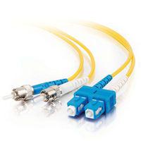 C2G 11225 Fibre Optic Cable 2 M Sc St/Bfoc Opgw Yellow