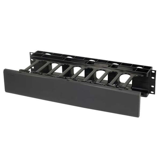 C2G 14597 Cable Organizer Rack Cable Tray Black
