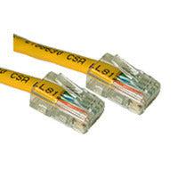 C2G 14Ft Cat5E Crossover Patch Cable Yellow Networking Cable 4.26 M