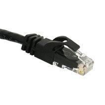 C2G 14Ft Cat6 550Mhz Snagless Patch Cable Black Networking Cable 4.2 M