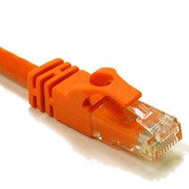 C2G 14Ft Cat6 550Mhz Snagless Patch Cable Orange Networking Cable 4.2 M