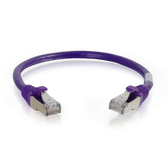 C2G 15Ft Cat6 Networking Cable Purple 4.57 M S/Ftp (S-Stp)