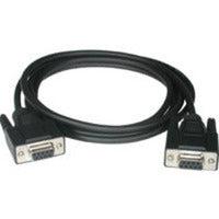 C2G 15Ft Db9 F/F Null Modem Cable Signal Cable 4.57 M Black