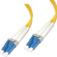 C2G 15M Lc/Lc Plenum-Rated Duplex 9/125 Fibre Optic Cable Yellow