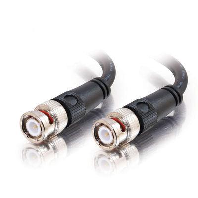 C2G 1Ft 75 Ohm Bnc Cable Coaxial Cable Rg-59/U 0.3 M Black