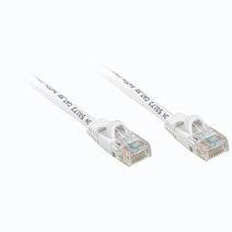 C2G 1Ft Cat5E 350Mhz Snagless Patch Cable White Networking Cable 0.3 M