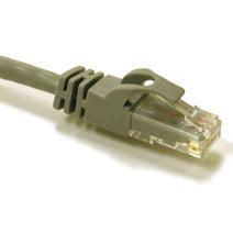 C2G 1Ft Cat6 550Mhz Snagless Patch Cable Grey Networking Cable 0.3 M