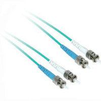 C2G 1M 10Gb St/St Duplex 50/125 Multimode Fiber Patch Cable Fiber Optic Cable 39.4" (1 M)