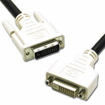 C2G 1M Dvi-D M/F Dual Link Digital Video Extension Cable Dvi Cable Black