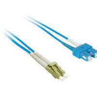 C2G 1M Lc/Sc Duplex 9/125 Single-Mode Fiber Patch Cable - Blue Fiber Optic Cable 39.4" (1 M)