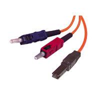 C2G 1M Mtrj/Sc Duplex 62.5/125 Multimode Fiber Patch Cable - Orange Fiber Optic Cable 39.4" (1 M)