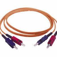 C2G 1M Sc/Sc Duplex 50/125, Orange Fiber Optic Cable 39.4" (1 M)